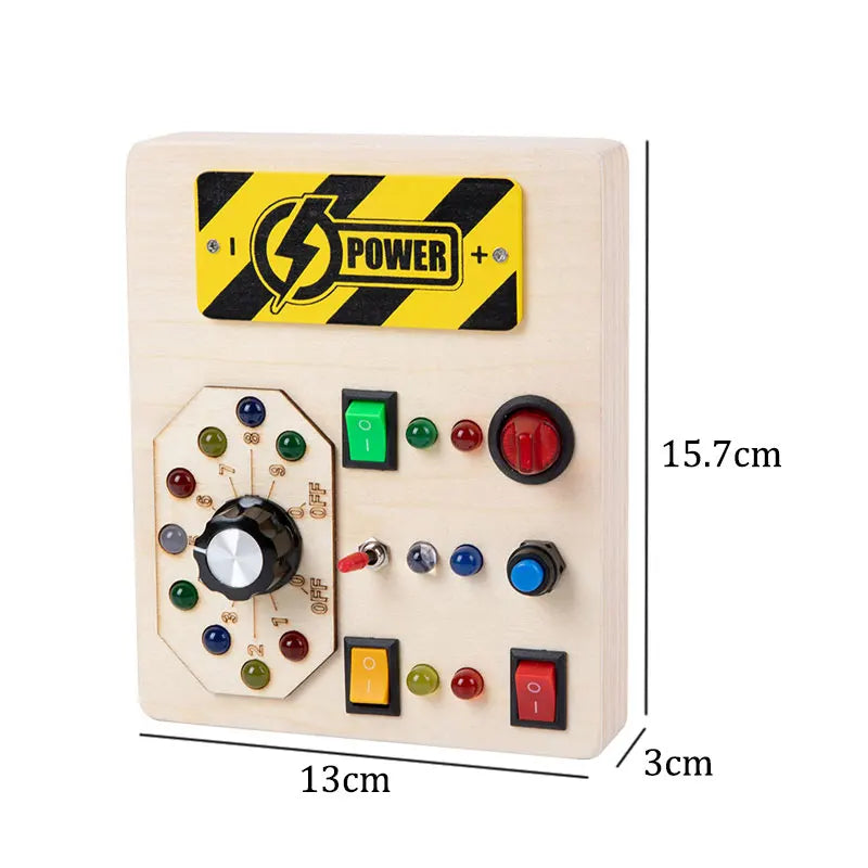 Light and Switch Busy Board