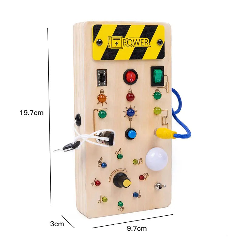 Light and Switch Busy Board