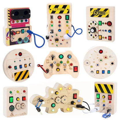 Light and Switch Busy Board