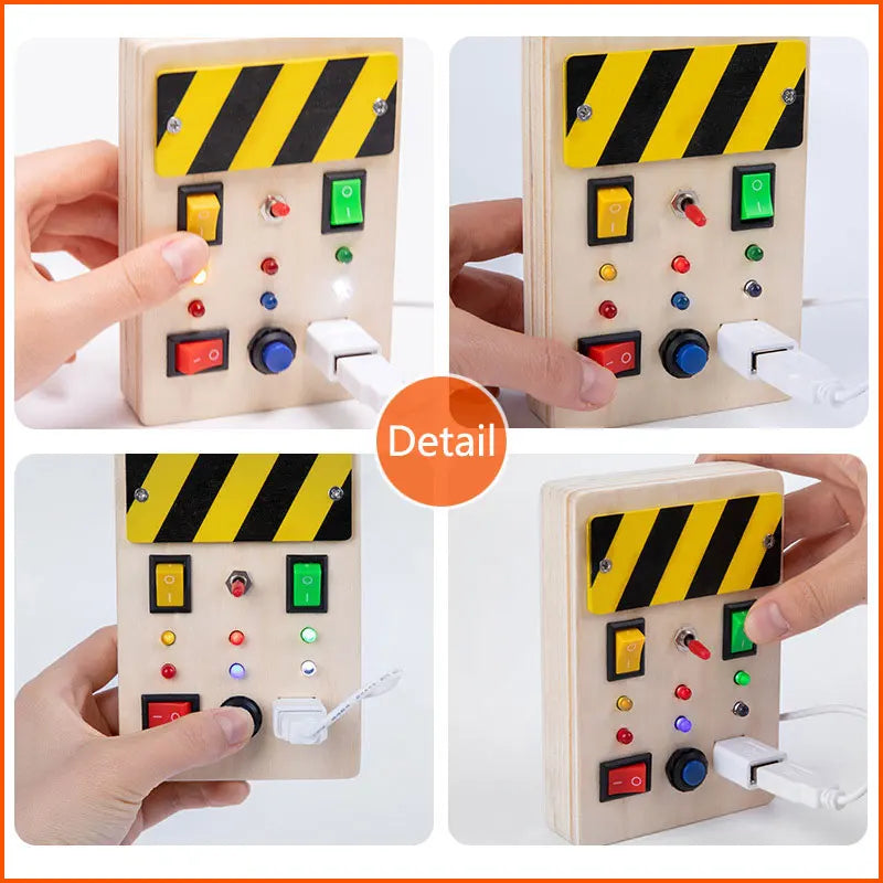 Light and Switch Busy Board