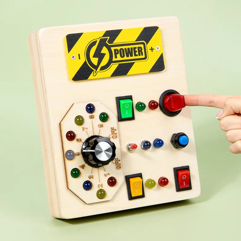 Light and Switch Busy Board