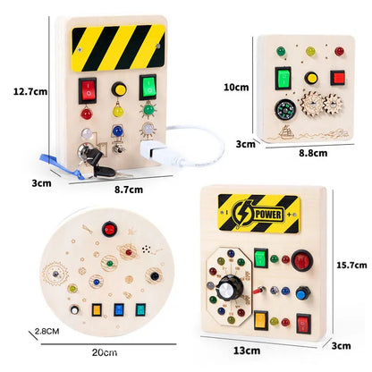 Light and Switch Busy Board