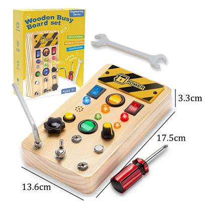 Light and Switch Busy Board